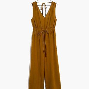 Tie-Back Cover-up Jumpsuit